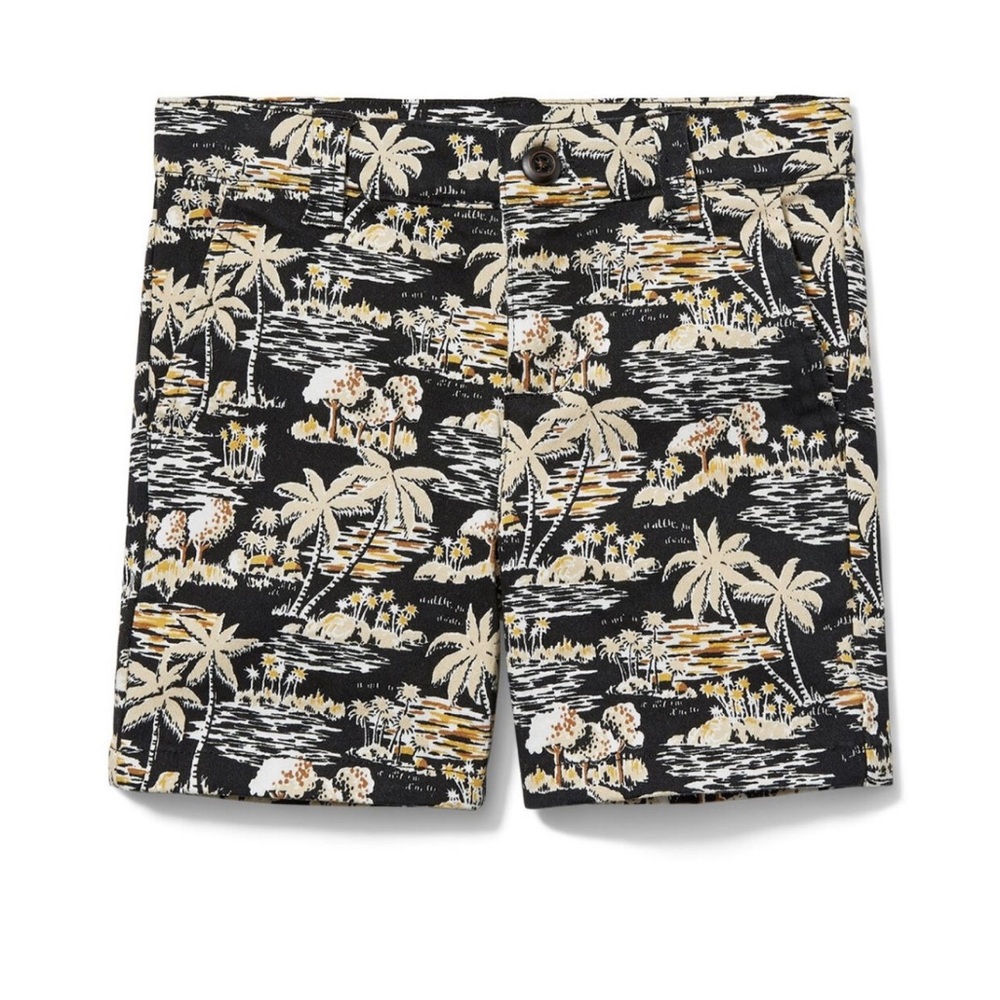 Janie & Jack Tropical Twill Shorts Boy 4